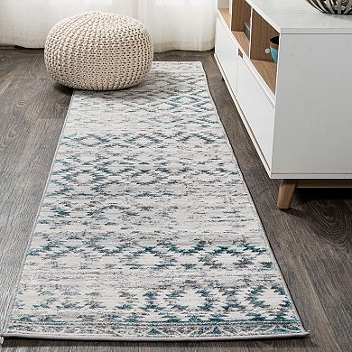 Timeworn Modern Abstract Area Rug