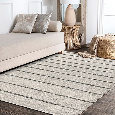 Williamsburg Minimalist Stripe Area Rug