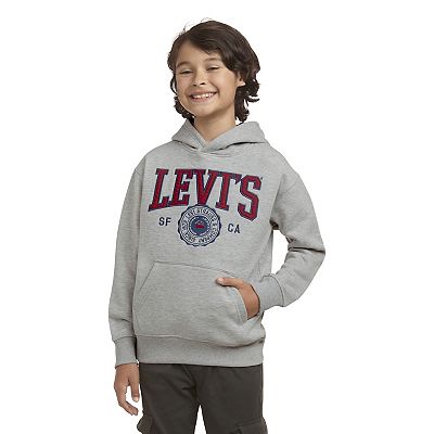 Boys 8 20 Levi s Embroidered Logo Heavyweight Pullover Hoodie