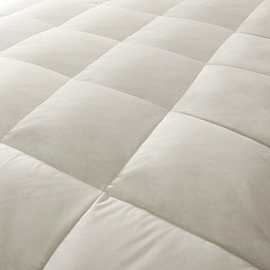Unikome Luxury 100% Organic Cotton Fabric 2" Loft White Goose Down Feather Bed Mattress Topper
