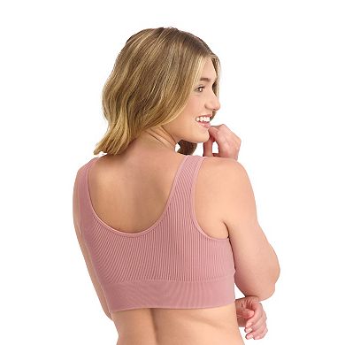 Juniors' SO® Seamless Wireless Ribbed Bralette 2-Pack SO51-027P2