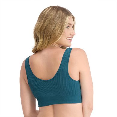 Juniors' SO® Seamless Wireless Ribbed Bralette 2-Pack SO51-027P2