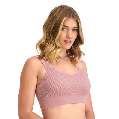 Juniors' SO® Seamless Wireless Ribbed Bralette 2-Pack SO51-027P2