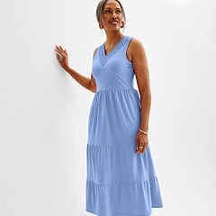 V-Neck Hardware One-Piece Swimsuit