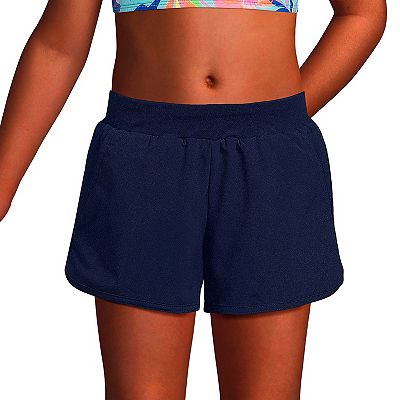 Girls 2 16 Lands End Girls Chlorine Resistant Swimsuit Shorts