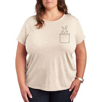 Plus Bunny Pocket Graphic Tee