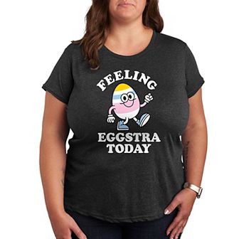 Plus Feeling Eggstra Graphic Tee