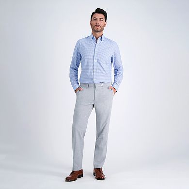Men's Haggar® Premium Comfort Slim Fit Button Down Collar Dress Shirt