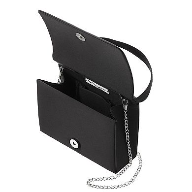 N by Nina M-Amour Rhinestone Heart Clutch