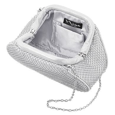 N by Nina M-Milee Rhinestone Clutch