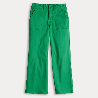 Women's Draper James Stretch Twill Wide Leg Pants