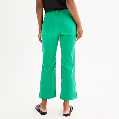 Women's Draper James Stretch Twill Wide Leg Pants