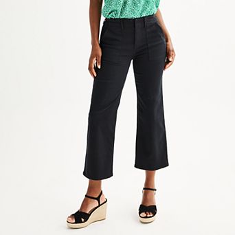 Women's Draper James Stretch Twill Wide Leg Pants
