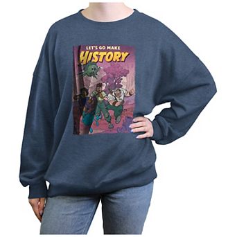 Disney's Strange World Let's Go Make History Juniors' Graphic Fleece