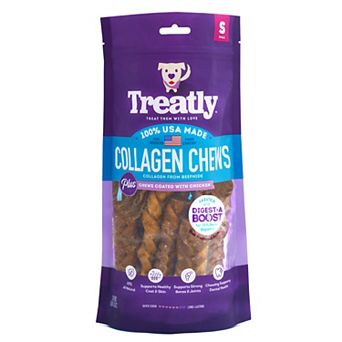Treatly Chicken Flavored Collagen Braids