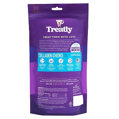 Treatly Chicken Meat Flavored Collagen Rolls