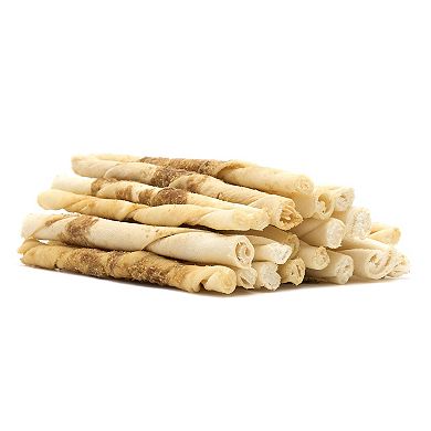 Treatly Combo Chews Beefhide Twist Sticks Meat Wrap