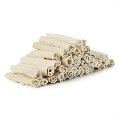 Treatly American Beefhide Mini Rolls - Natural
