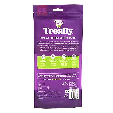 Treatly American Beefhide Mini Rolls - Natural