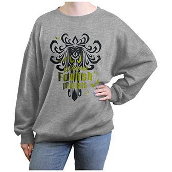 Disney's Haunted Mansion Welcome Sign Juniors' Graphic Fleece
