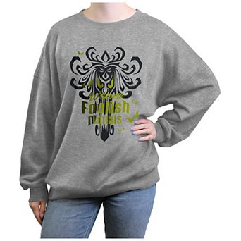 Disney's Haunted Mansion Welcome Sign Juniors' Graphic Fleece