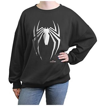 Juniors' Spider-Man Spider Emblem Graphic Fleece