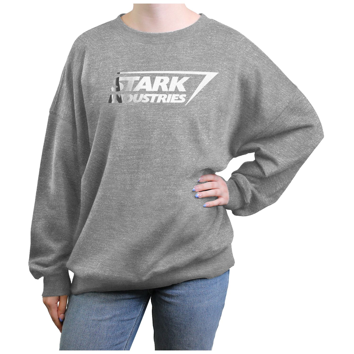 Stark Industries Pullover – 80% Baumwolle, 20% Polyester, Langarm, Bequem & Langlebig