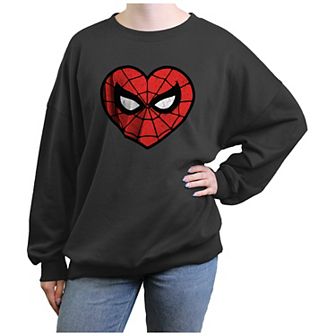 Juniors' Spider-Man Spidey Heart Graphic Fleece