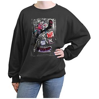 Juniors' Spider-Man Spider-Punk Poster Graphic Fleece