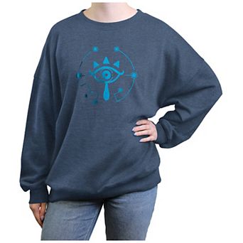 Juniors' The Legend Of Zelda Sheikah Eye Graphic Fleece