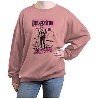 Juniors' Universal Monsters Frankenstein The Original Horror Show Graphic Fleece