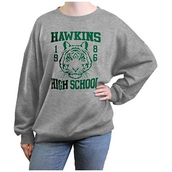 Juniors' Stranger Things Hawkins High School 1986 Graphic Fleece