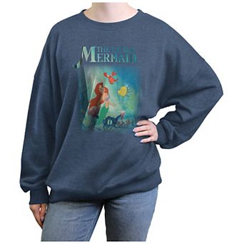 Disney's The Little Mermaid Under The Sea Scene Juniors' Graphic Fleece