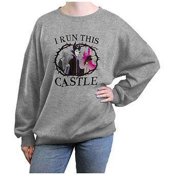Disney's Sleeping Beauty Maleficent I Run This Castle Juniors' Graphic Fleece