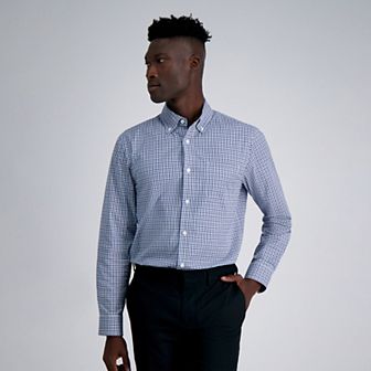 Men's Haggar® Premium Comfort Classic Fit Button Down Collar Dress Shirt