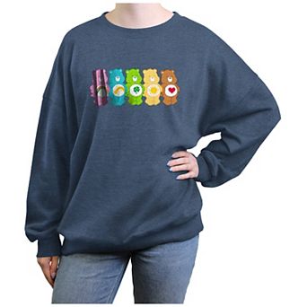 Juniors' Care Bears Happy Lineup Graphic Fleece