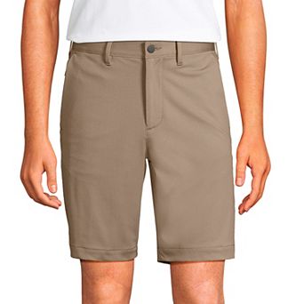 Men's Lands' End Traditional-Fit 9-inch Flex Performance Golf Shorts