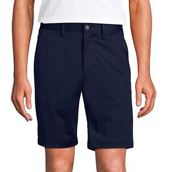 Men's Lands' End Traditional-Fit 9-inch Flex Performance Golf Shorts