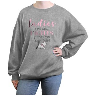 Disney's The Aristocats Ladies Don't Start Fights Juniors' Graphic Fleece