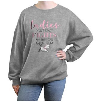 Disney's The Aristocats Ladies Don't Start Fights Juniors' Graphic Fleece
