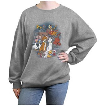 Disney's The Aristocats Group Poster Juniors' Graphic Fleece