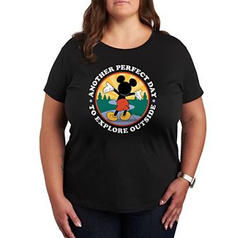 Disney's Mickey Mouse Plus Explore Outside Graphic Tee
