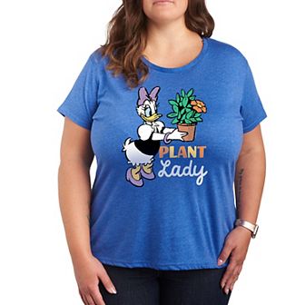 Disney's Daisy Duck Plus Plant Lady Graphic Tee