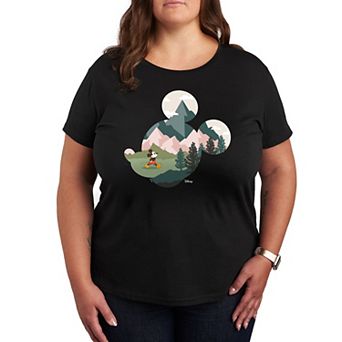 Disney's Mickey Mouse Plus Nature Fill Graphic Tee