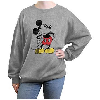 Disney's Mickey Mouse Vintage Style Juniors' Graphic Fleece