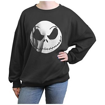 Disney's The Nightmare Before Christmas Big Face Jack Juniors' Graphic Fleece
