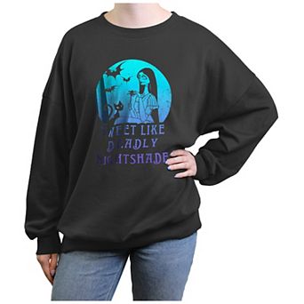 Disney's The Nightmare Before Christmas Sally Sweet Like Nightshade Juniors' Graphic Fleece