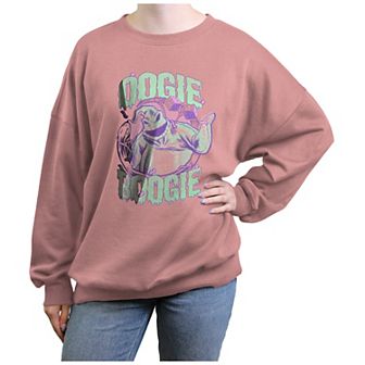 Disney's The Nightmare Before Christmas Oogie Boogie Juniors' Graphic Fleece
