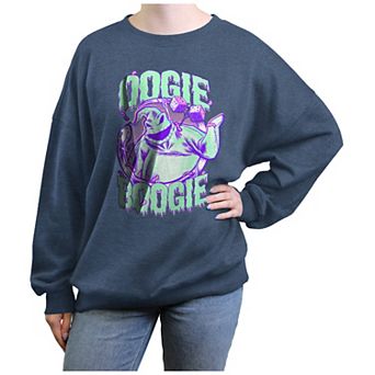 Disney's The Nightmare Before Christmas Oogie Boogie Juniors' Graphic Fleece