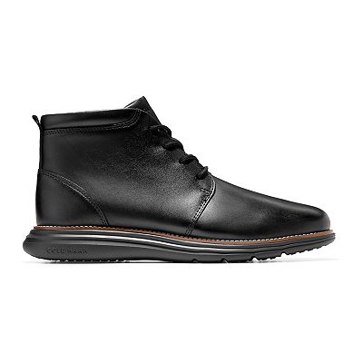 Cole Haan Lunargrand Chukka Boots Black Suede Booties - Men’s US 11 Cole Haan Lunargrand Black Suede Chukka Boots Lace Up Womens  main image 4